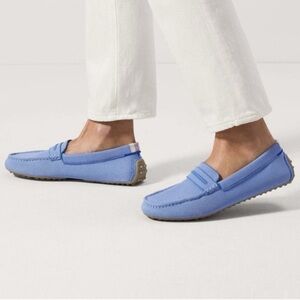 NWOB Rothy’s The Driver Knit Loafers in Original Blue- Size W8